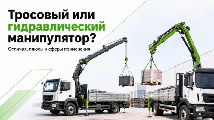 Тросовой или гидравлические манипулятор: отличия, плюсы и минусы